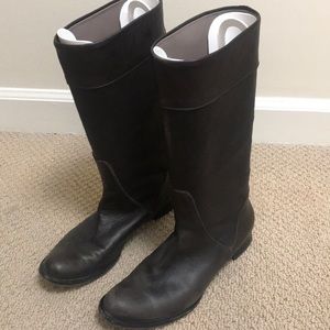 Cividini Italian leather brown boots, size 39.5